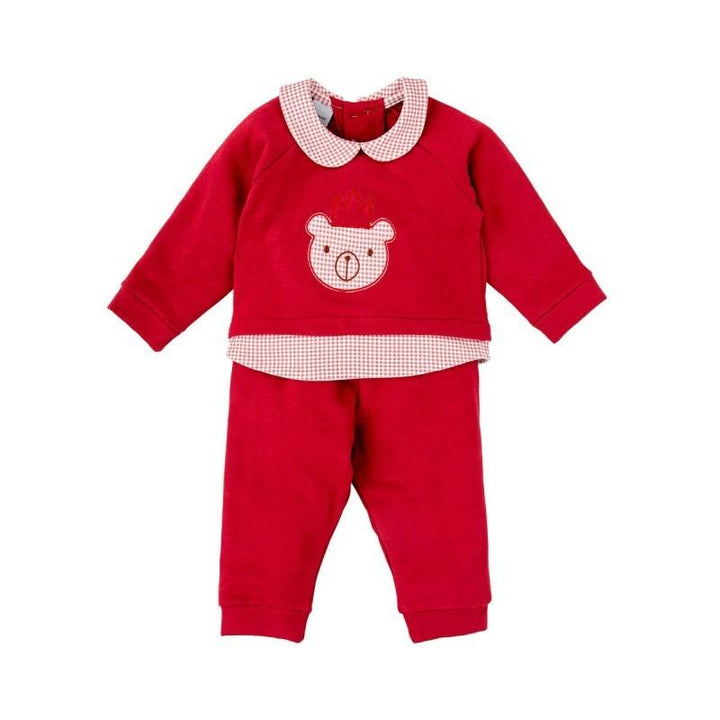Completo due pezzi con orsetto 60123 BO BABIDU 