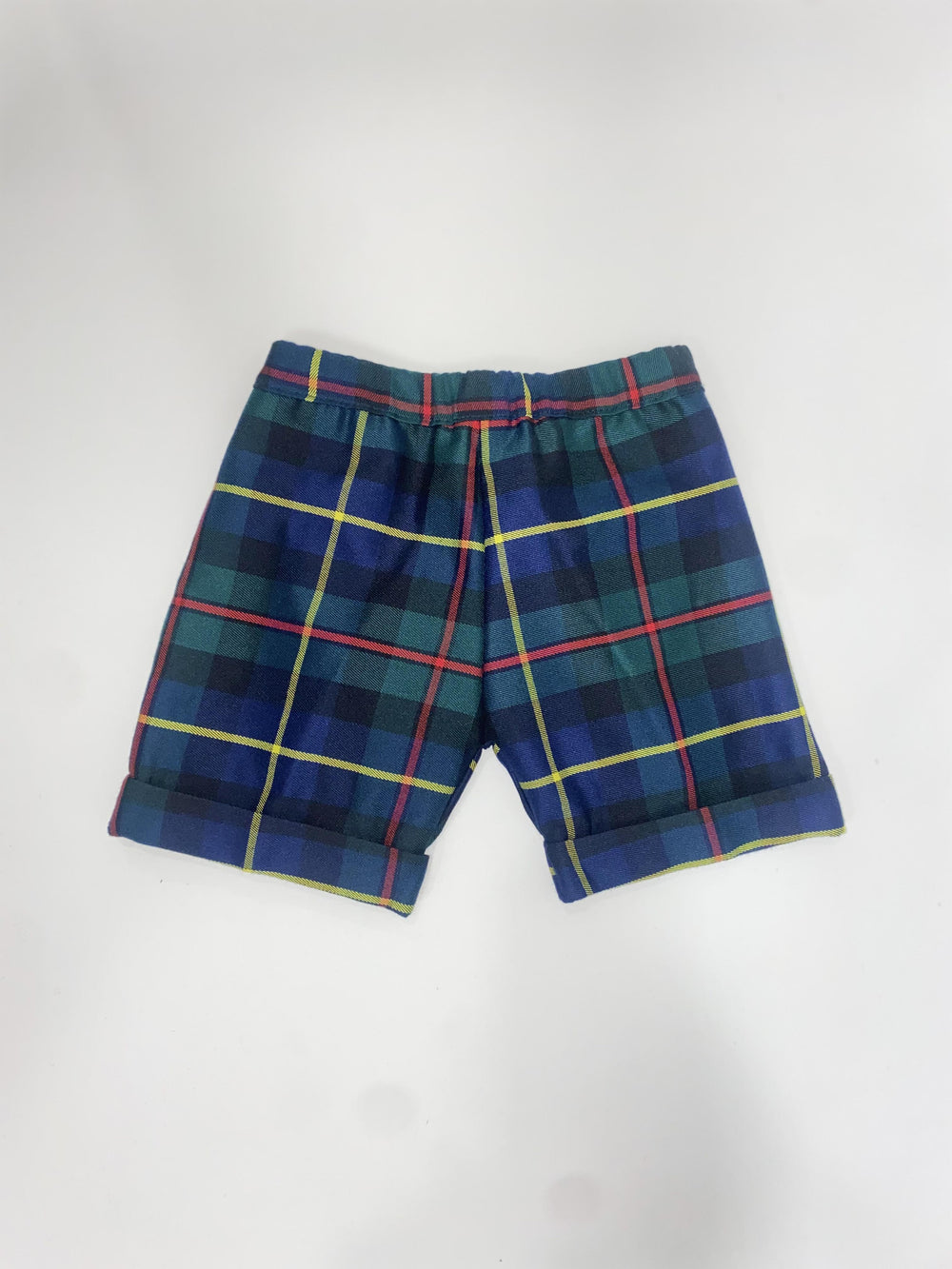 Pantaloncini all'Inglese in cotone caldo a fantasia tartan NAPOLI 19 Mantì 