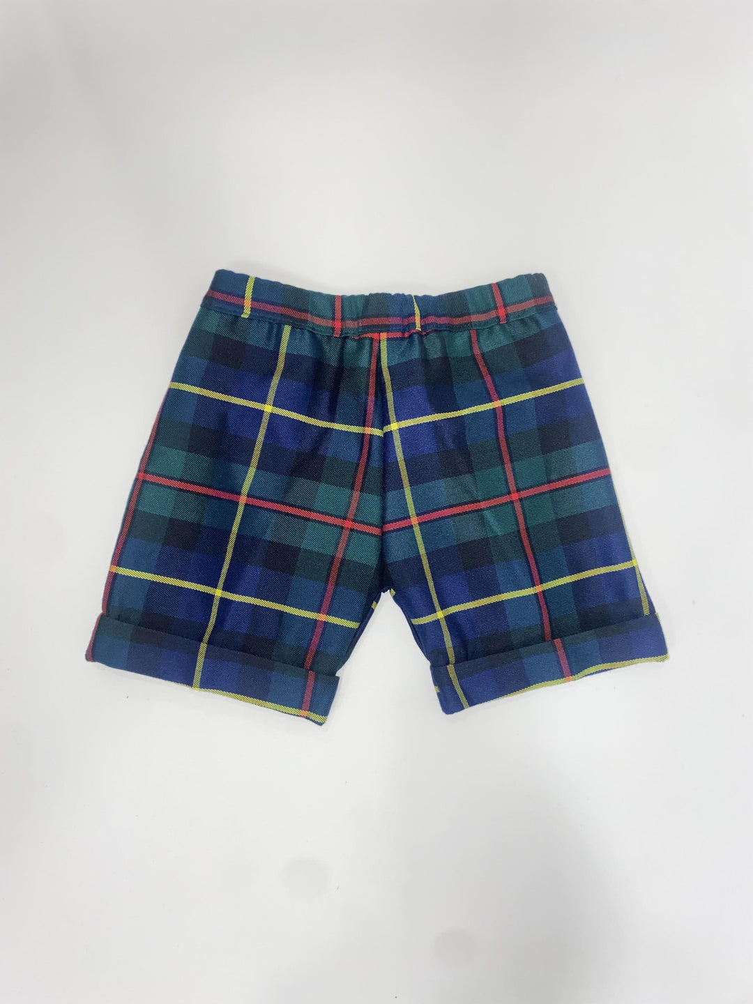 Pantaloncini all'Inglese in cotone caldo a fantasia tartan NAPOLI 19 Mantì 