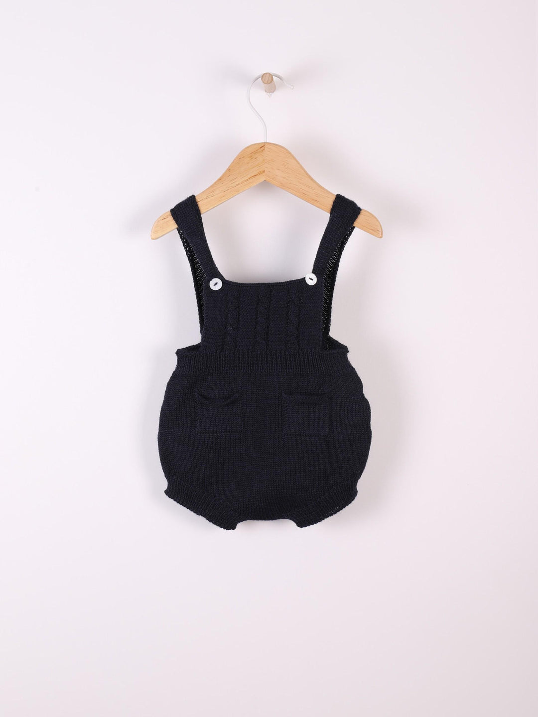 Salopette corta in lana merino 08305B 13 WEDOBLE 