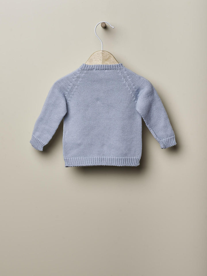 Maglione, con collo serafino, lavorato in maglia 04301C 01 WEDOBLE 