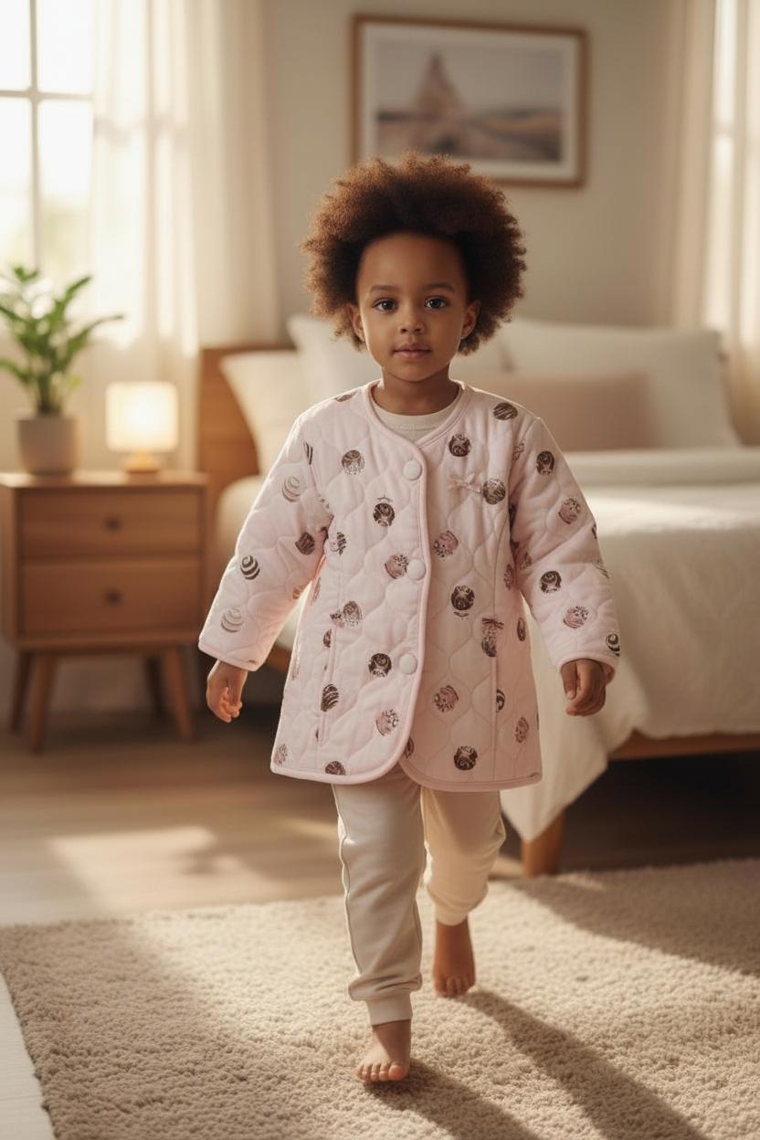 Giacca da camera in caldo cotone trapuntato 1235I00 713 SOTTOCOPERTA 