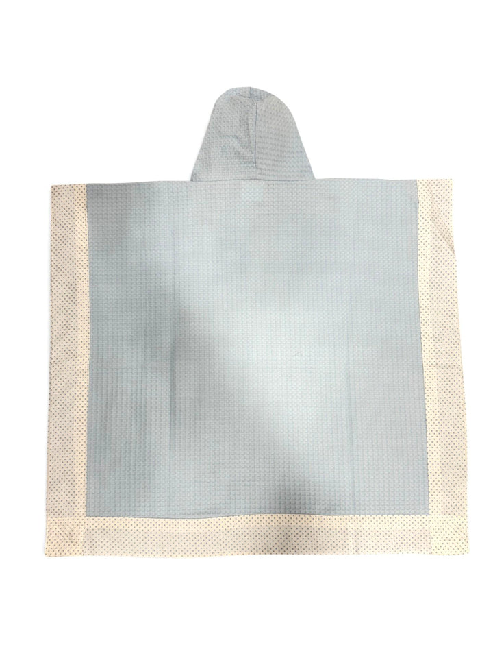 Poncho a nido d'ape con profili pois LIPARI 92/50 Mantì 