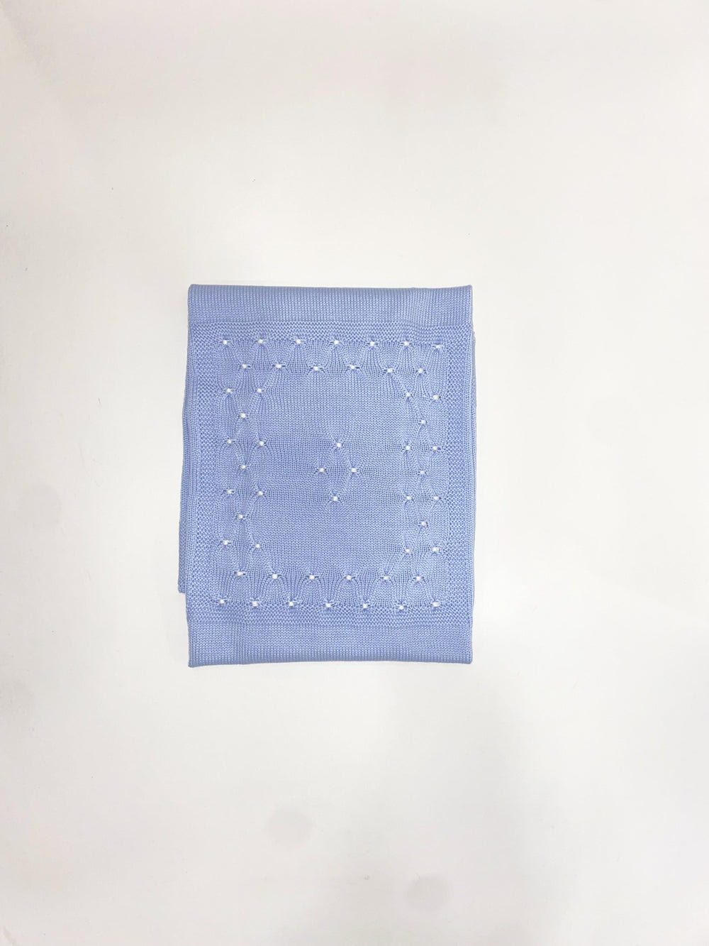 Copertina in pura lana con motivo a nido d'ape 135 CB BABY Lord 