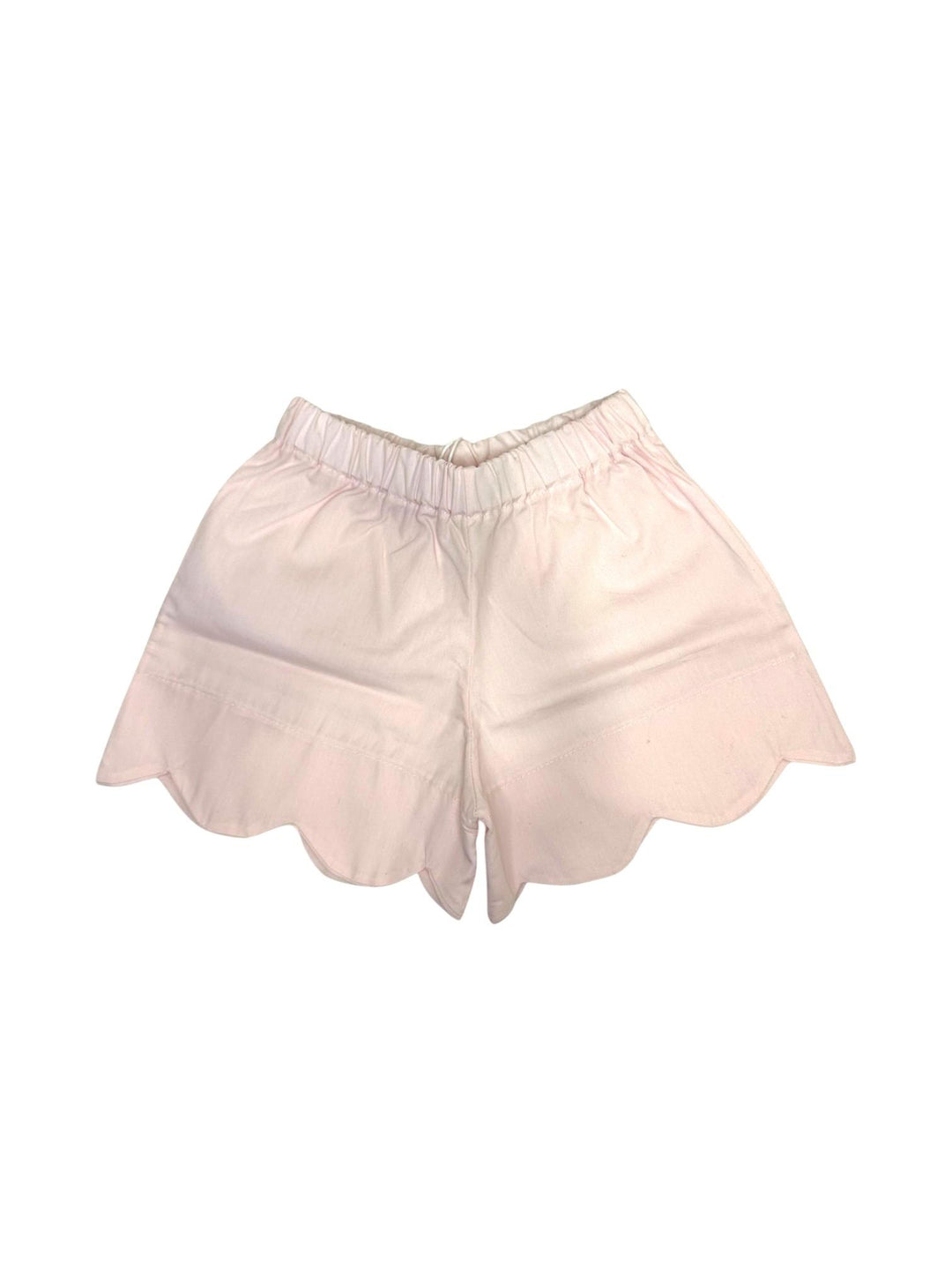 Pantaloncini in cotone rosa con orlo smerlato COROLLA 80 Mantì 