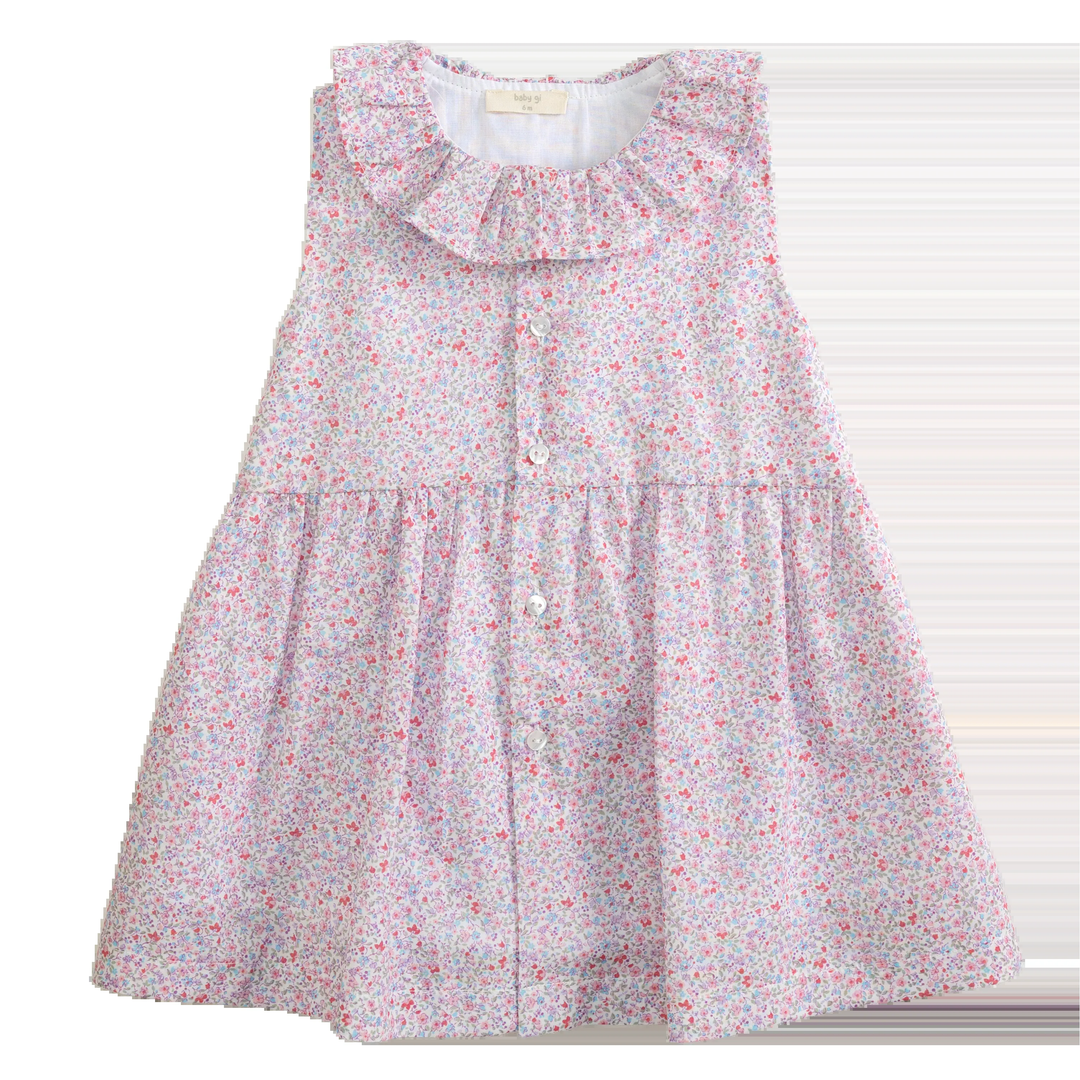 Abito floreale<BR/> BLO860G RO Baby gi 