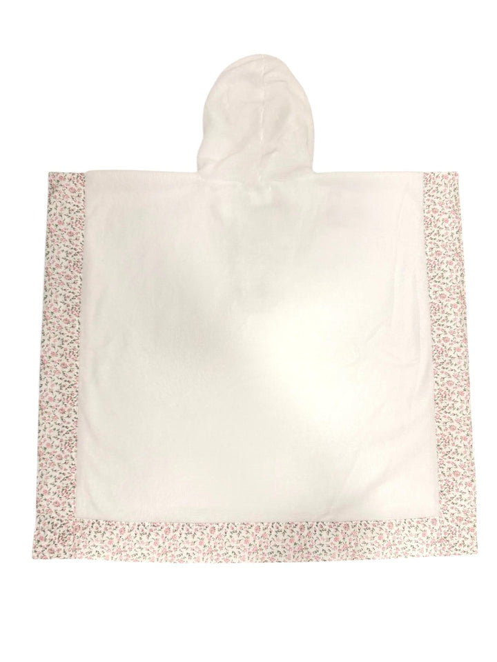 Poncho in spugna con profili floreali LAMPEDUSA BR Mantì 