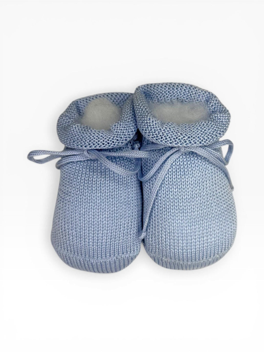 Scarpine in filo con laccio celeste 9623 AO5 STORY calze 