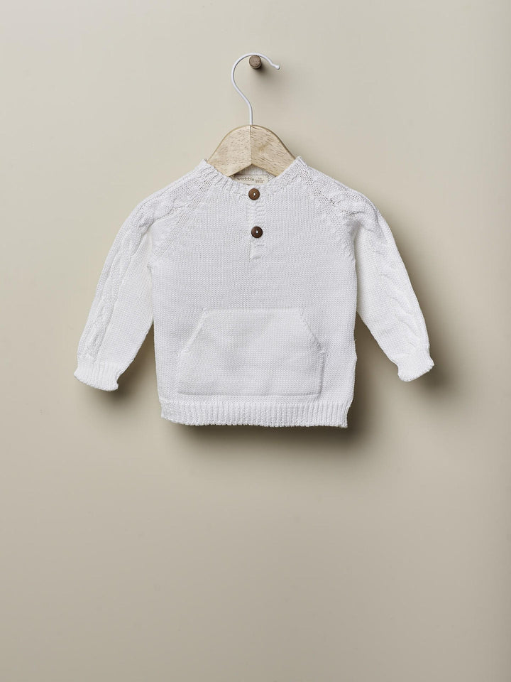 Maglione con collo serafino 04301A 03 WEDOBLE 