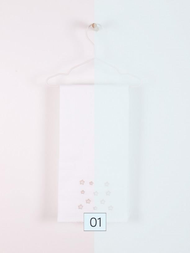 Quadrato in cotone con stelline 19968E 01 WEDOBLE 