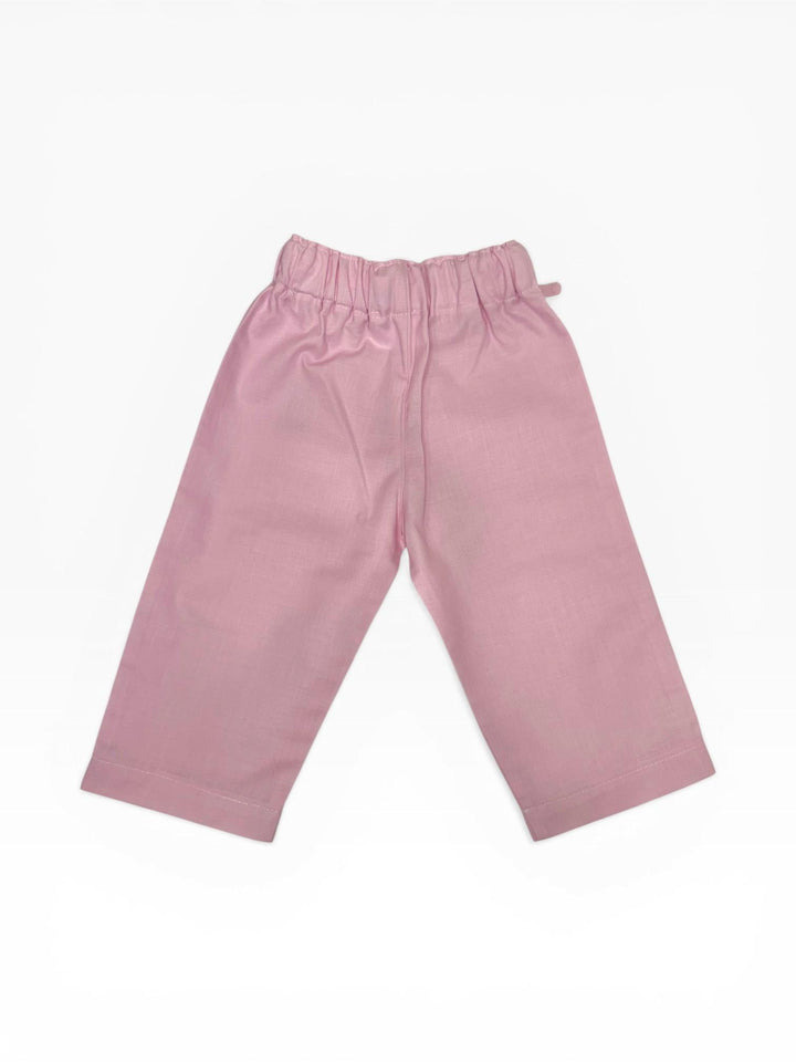 Pantalaccio in cotone rosa LORENZA 76 Mantì 