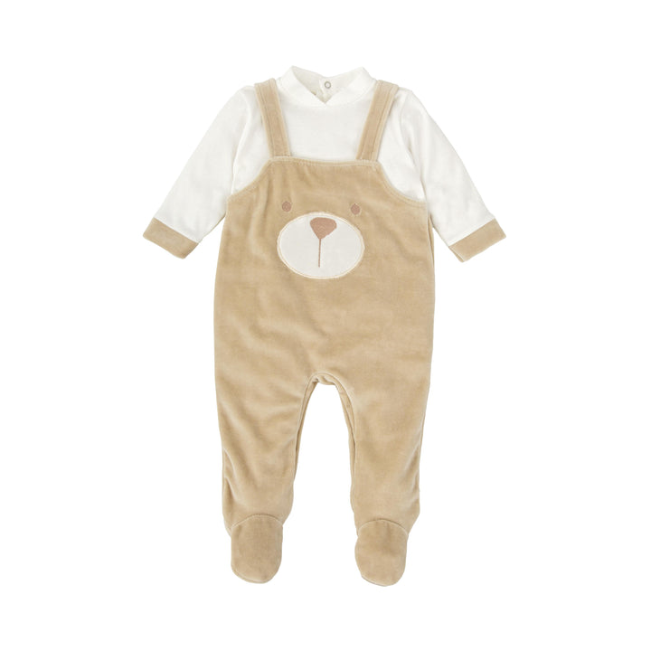 Tutina in ciniglia con orsetto 11904 BS BABIDU 