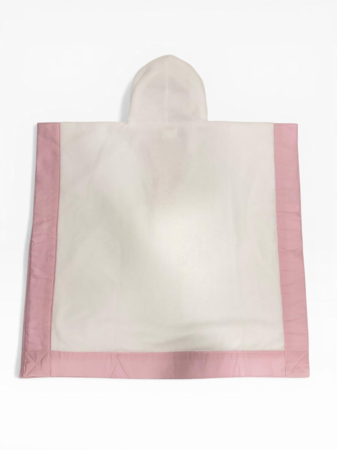 Poncho in spugna con profilo rosa LAMPEDUSA 8 Mantì 