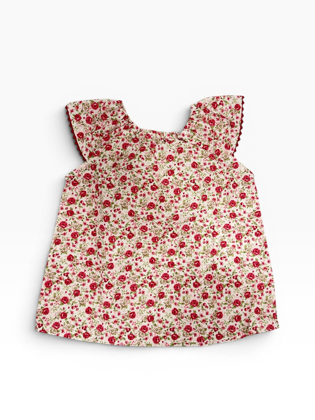 Blusa con stampa a roselline LAMPEDUSA BRS ORSO BRUNO 