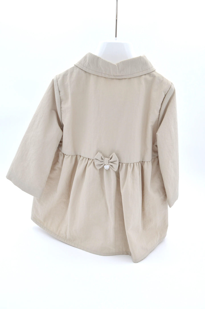 Trench doppio petto beige ENM500 BS NINNAOH 