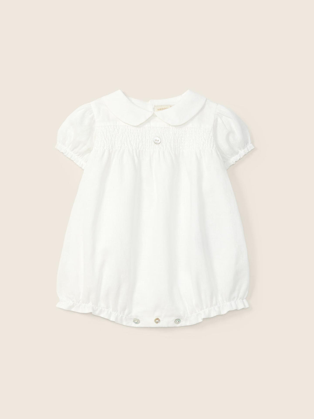 Pagliaccetto in cotone e lino 05705B 90 WEDOBLE 