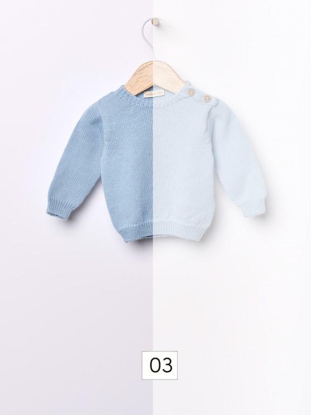 Maglione in lana merino 07301C 03 WEDOBLE 